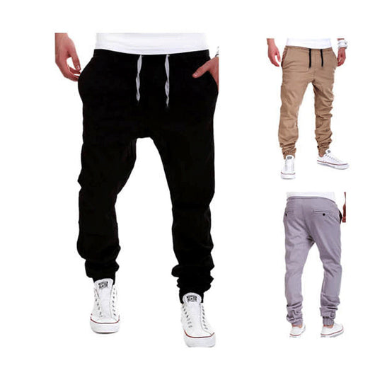 Pantalones Deportivos Elásticos para Hombre Estilo Europeo y Americano