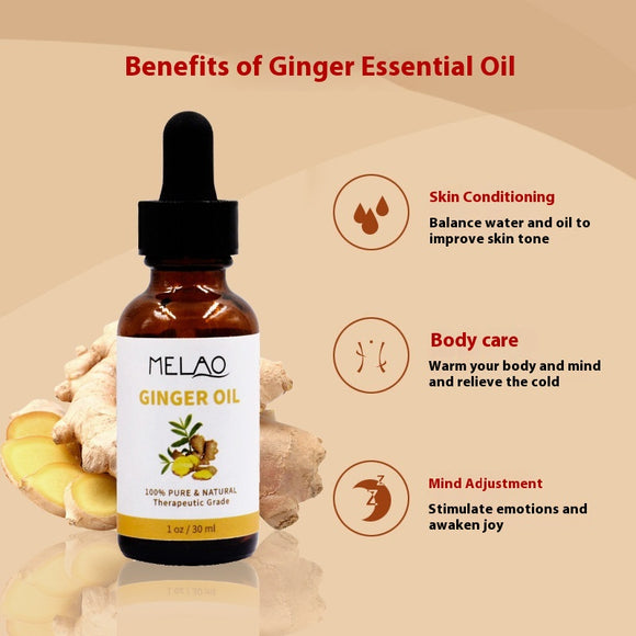 Aceite Corporal Nutritivo de Jengibre - Hidratación y Regulación