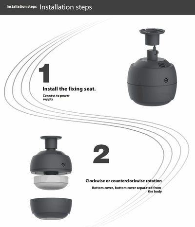 Difusor de Aroma Inteligente con Bluetooth y Temporizador para Techo - Image 10