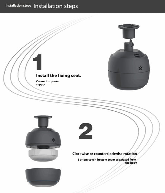Difusor de Aroma Inteligente con Bluetooth y Temporizador para Techo - Image 10