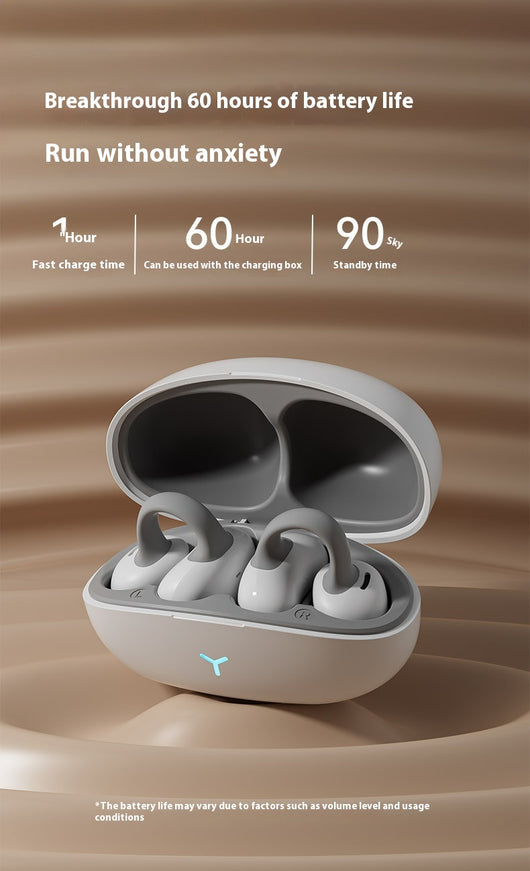 Auriculares Inalámbricos Clip-on Bluetooth con Cancelación de Ruido y Batería Extendida - Image 18