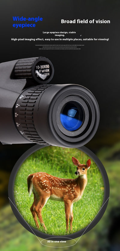 Telescopio Monocular de Alto Aumento con Zoom Profesional - Image 9