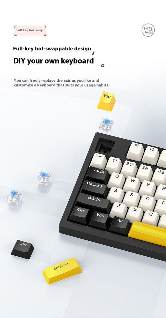 Kit Teclado Mecánico Personalizado + Ratón Gaming de Precisión - Image 39
