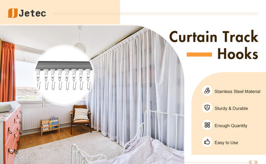 Gancho Metálico Multifuncional para Cortinas - Image 9