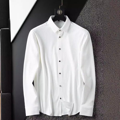 Camisa Blanca Ejecutiva sin Planchado Anti-arrugas - Image 2