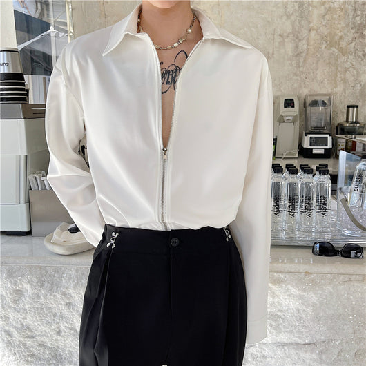 Camisa Suelta Moderna para Hombre - Image 6