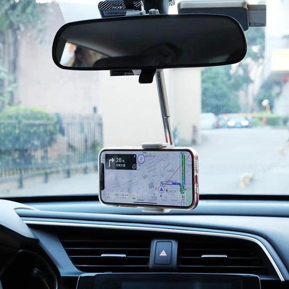 Soporte Universal para Celular en Espejo Retrovisor del Auto