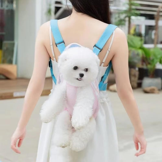 Mochila Transportadora para Mascotas Furry Pawsy - Portabebés Ajustable para Perros y Gatos - Image 2