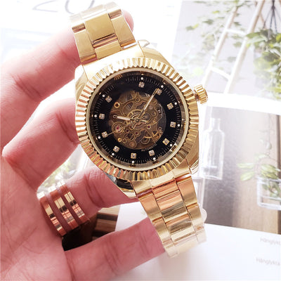 Reloj Mecánico Casual Hueco para Hombre - Image 8