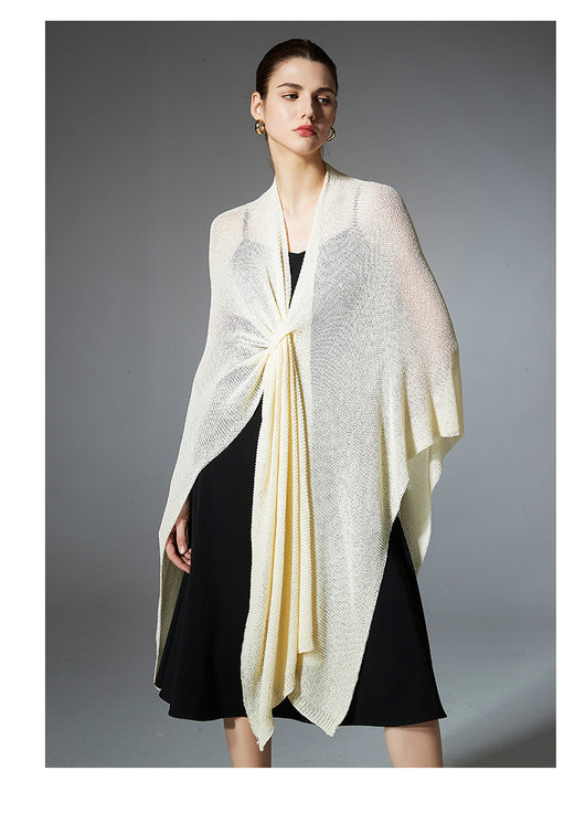 Cardigan Ligero Antibolitas Tejido Fino Color Sólido - Image 22