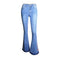 Pantalones Acampanados Denim con Bordado para Mujer