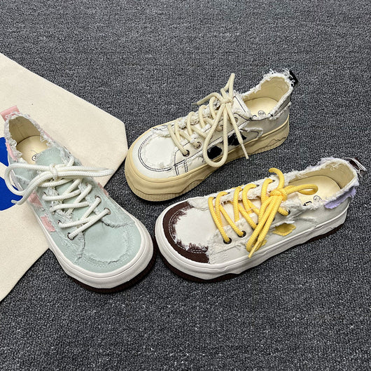 Zapatillas Plataforma Mango Head Blancas - Image 12
