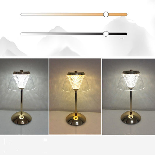 Lámpara de Mesa Cristal Diamante para Restaurante - Ambiente Romántico - Image 10