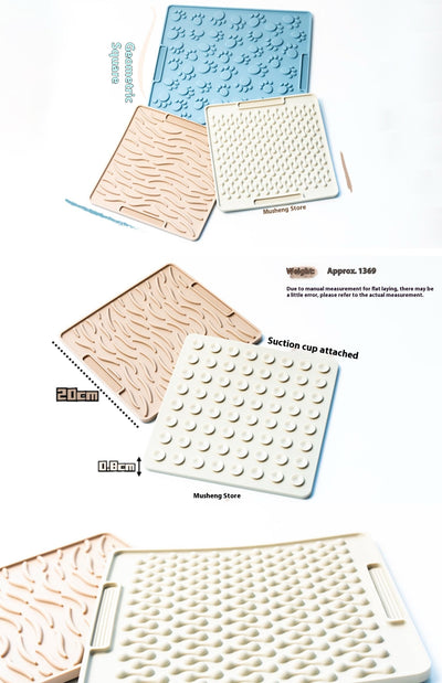 Tapete de Silicona Antiaburrimiento para Perros con Texturas Lentas - Image 7