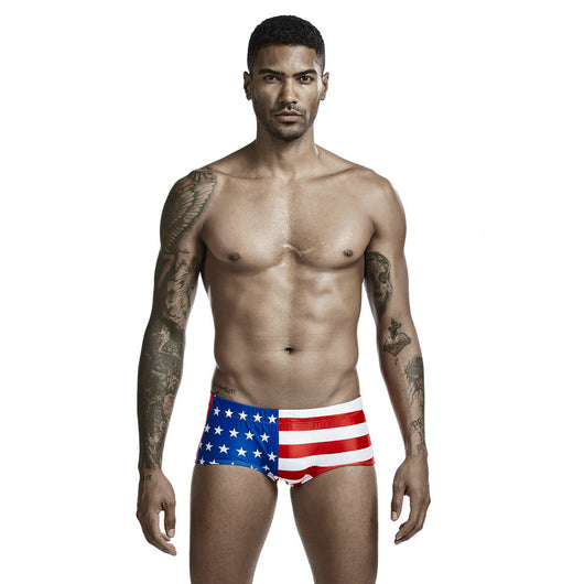 Bañador Deportivo para Hombre con Diseño de Bandera