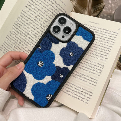 Funda para Celular Flores Azul Klein - Image 5