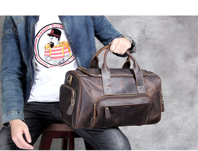 Bolso de Viaje en Cuero Genuino Premium - Image 30