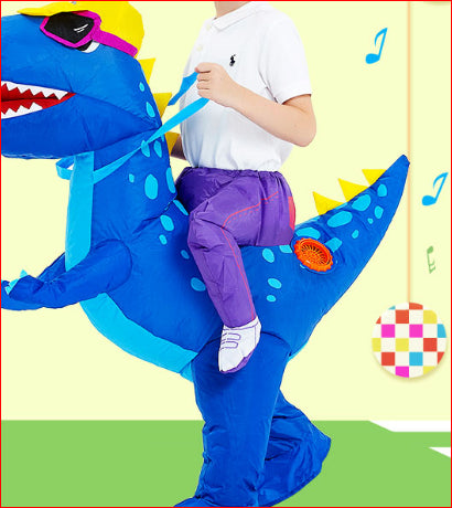 Disfraz Inflable Dragón Corredor para Actividades Familiares - Image 15
