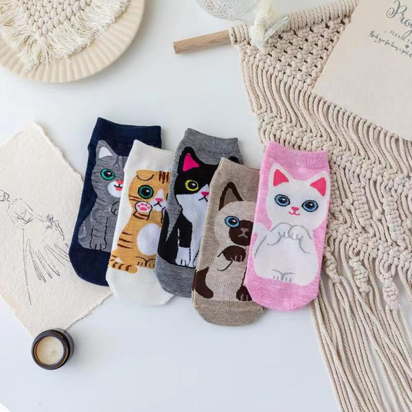 Calcetines Tubo de Algodón para Mujer - Estilo Europeo y Americano - Image 3