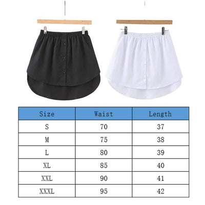 Falda Irregular a Rayas Europeo-Americana de Última Moda - Image 9