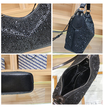 Bolso de Noche Elegante con Strass - Cartera de Gran Capacidad para Mujer - Image 38