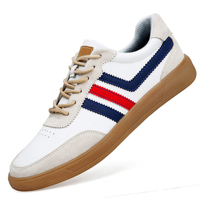 Tenis de Cuero para Hombre con Plantillas Elevadoras y Suela de Goma Reforzada - Image 6