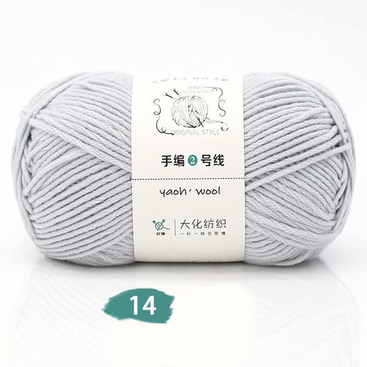 Lana Tejida a Mano Grosor Medio - Kit DIY con Aguja para Bufanda, Gorro y Abrigo - Image 56