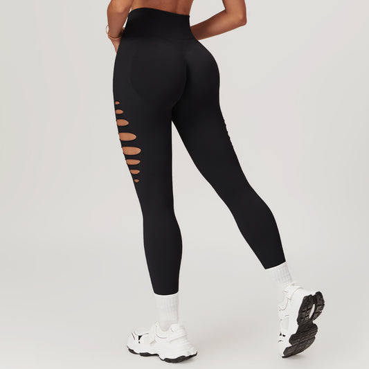 Leggins Deportivos Ajustados sin Costuras con Cintura Alta y Levantacaderas Efecto Melocotón - Image 2