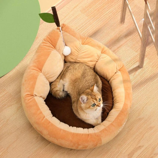 Cama Cálida y Acogedora para Gatos y Perros Pequeños - Nido de Algodón Suave - Image 6