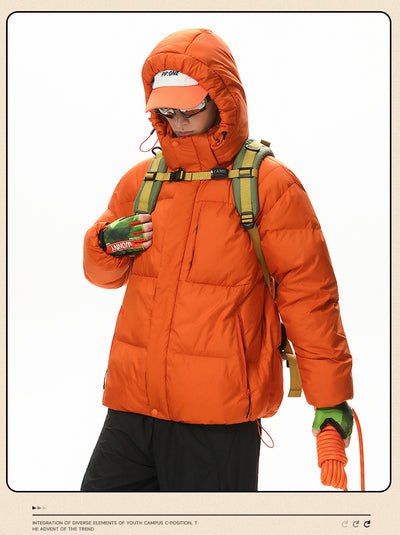 Abrigo Impermeable para Parejas con Capucha y Múltiples Bolsillos - Image 18