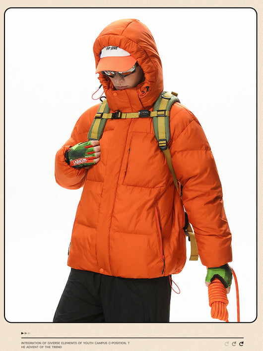 Abrigo Impermeable para Parejas con Capucha y Múltiples Bolsillos - Image 18