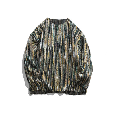 Chaqueta de Cuello Redondo Moderna para Hombre - Image 11