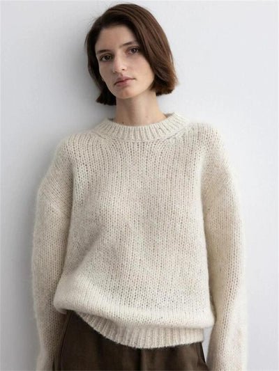 Suéter de Mohair Tejido Oversized Relajado - Image 3