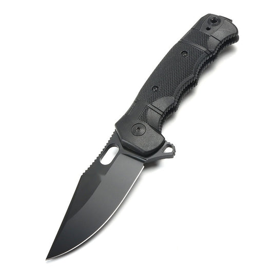 Cuchillo Plegable de Supervivencia Outdoor - Acero Inoxidable con Funda de Nylon - Image 6