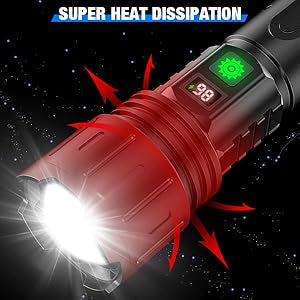 Linterna LED Recargable de Alta Potencia para Patrullaje y Emergencias - Image 27