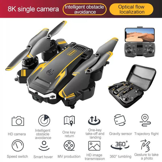 Dron Inteligente 8K con Evasión de Obstáculos y Diseño Plegable - Image 7