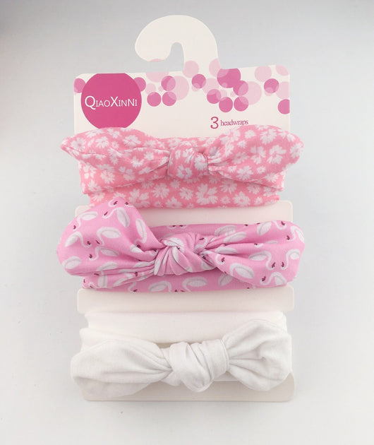 Set de 3 Diademas Infantiles con Moños Estampados - Image 26