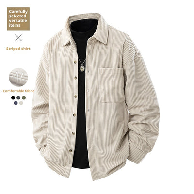 Abrigo Elegante Cuello Falso Dos Piezas para Hombre - Image 8