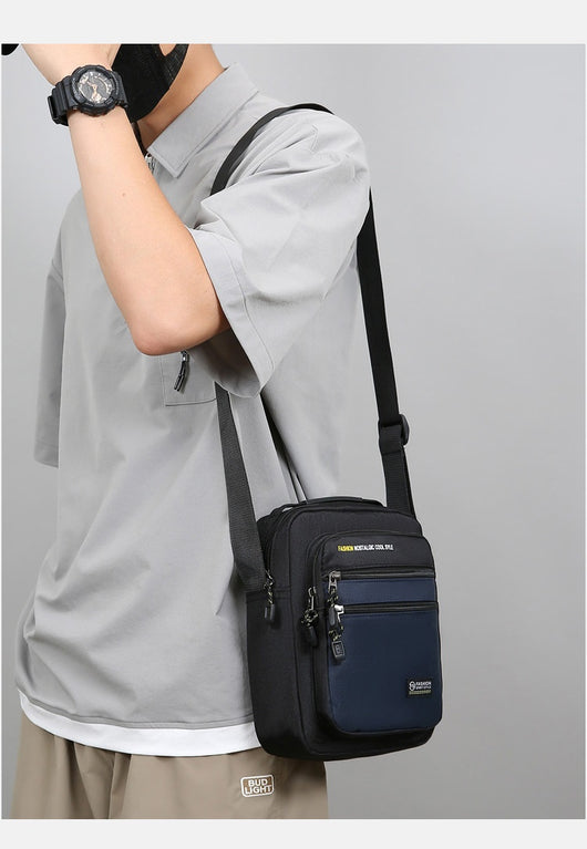 Bolsa Cruzada Multifuncional para Hombre - Ideal para Viajes y Uso Diario - Image 36