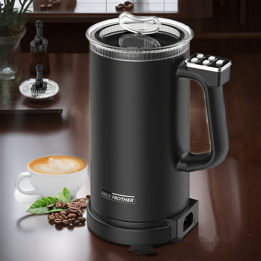 Espumador de Leche Eléctrico Dual Caliente y Frío para Café