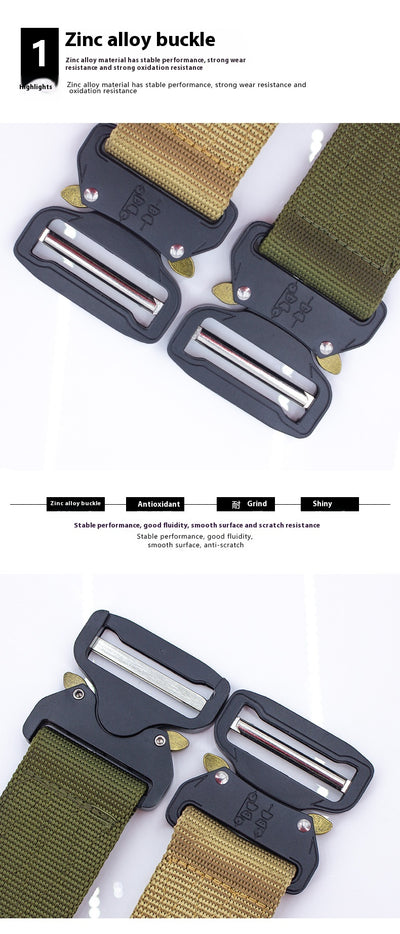 Cinturón Táctico de Liberación Rápida para Hombre - Entrenamiento y Outdoor - Image 11
