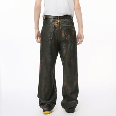 Jeans de Bolsillo Invertido con Diseño de Personalidad - Image 4