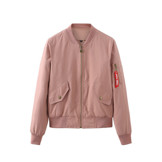 Chaqueta Bomber Deportiva para Mujer - Primavera y Otoño