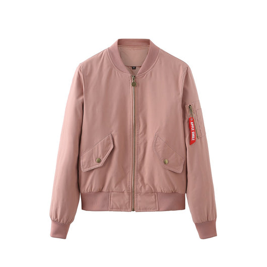 Chaqueta Bomber Deportiva para Mujer - Primavera y Otoño