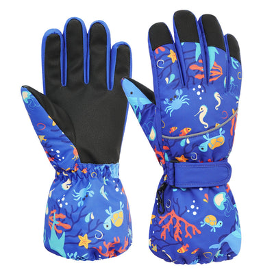 Chamarra Impermeable Acolchada de Terciopelo para Niños y Niñas - Image 7