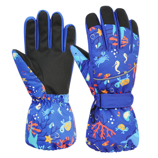 Chamarra Impermeable Acolchada de Terciopelo para Niños y Niñas - Image 7