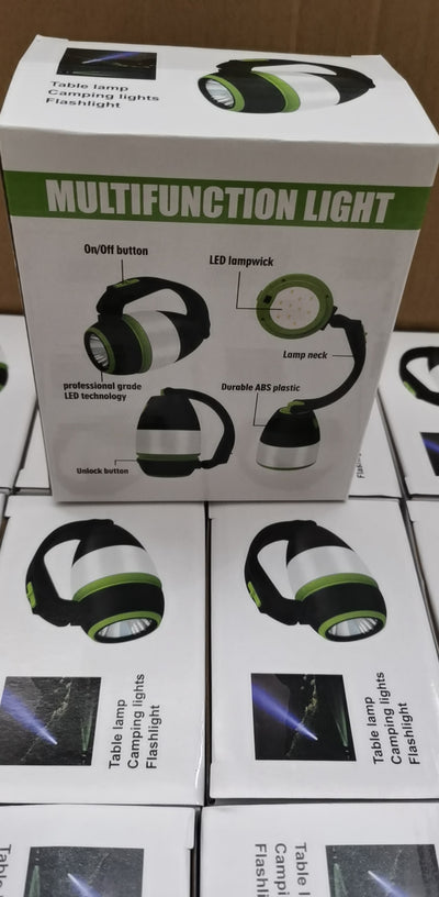 Lámpara LED 3 en 1 Multifuncional - Linterna de Emergencia Plegable para Camping y Auto - Image 13