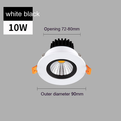 Foco LED Empotrable Antideslumbrante con Luz Variable y Tres Colores - Image 2