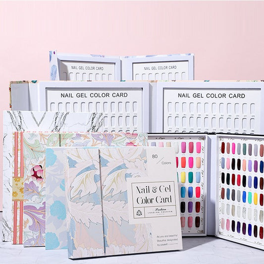 Tablero Muestrario de Colores para Uñas