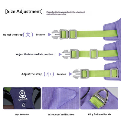 Arnés Multiusos Impermeable de Secado Rápido para Perros - Image 4